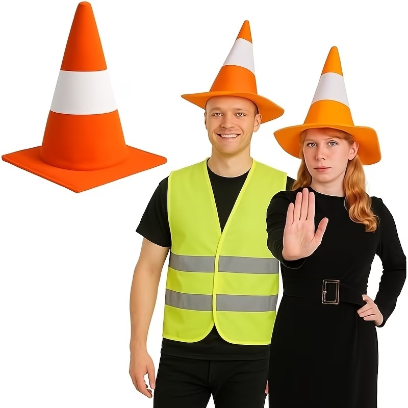 Foldable Traffic Cone Theme Ha - Party Hat Cone ulasan dan harga