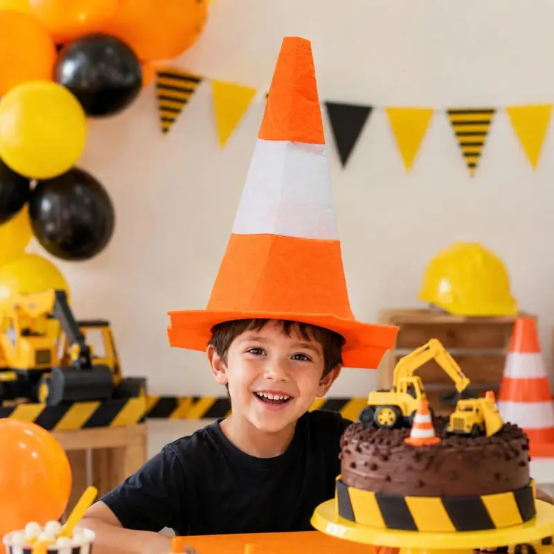 Foldable Traffic Cone Theme Ha - Party Hat Cone ulasan dan harga