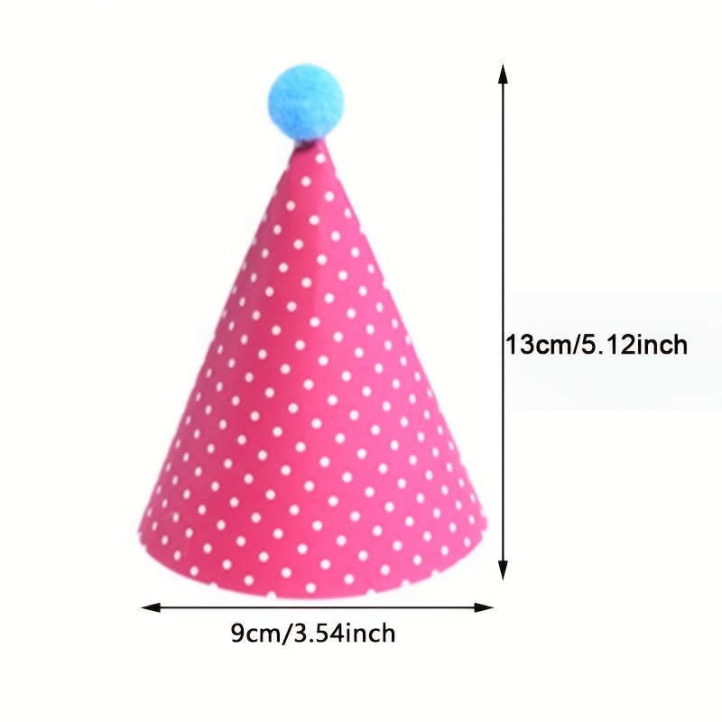 11pcs Colorful Mini Party Hats - Party Hat Cone ulasan dan harga