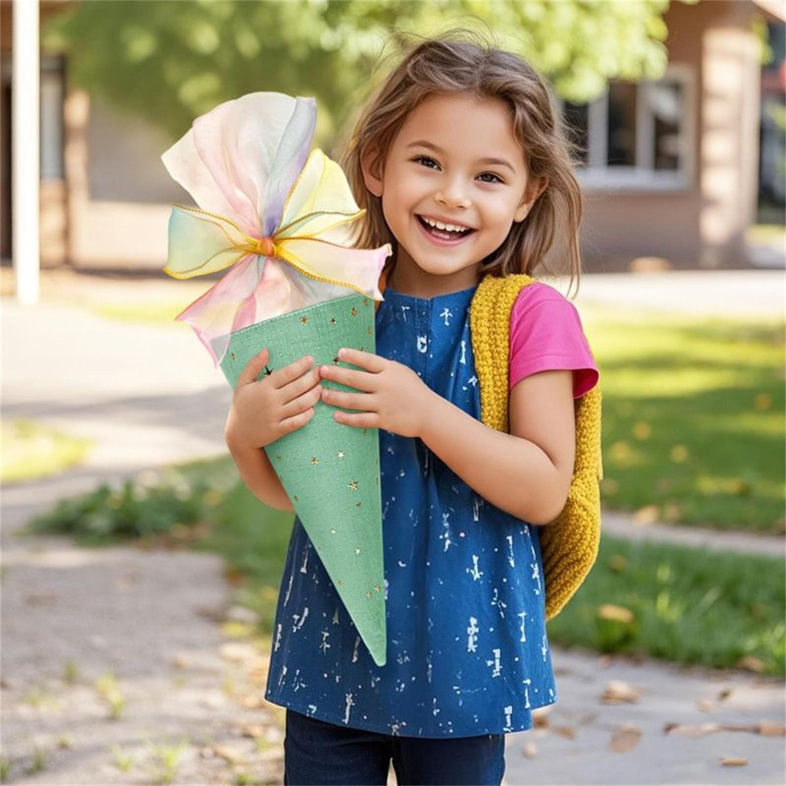 School Cone 2 Pieces Cookie Ba - Cotton Candy Cone ulasan dan harga
