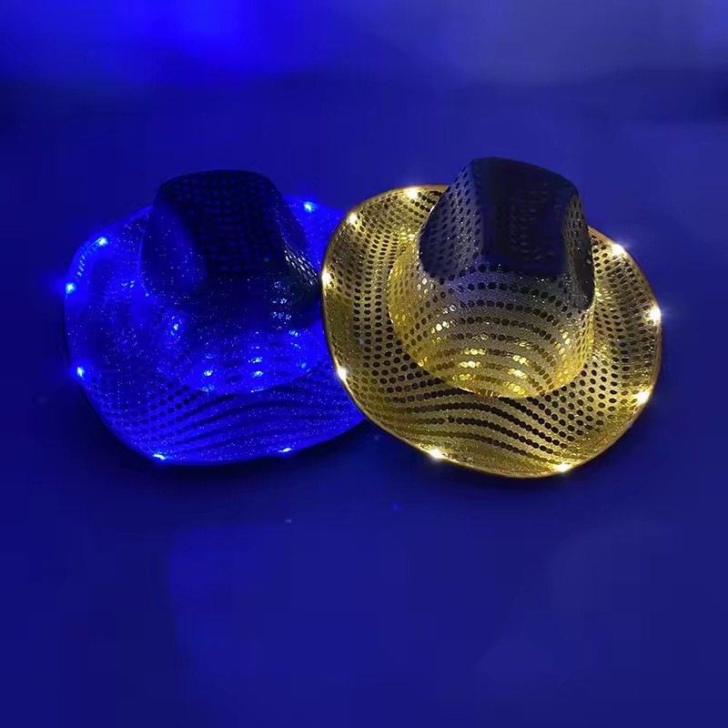 Blinky LED Light Cowboy Cowgir - Party Hat Cone ulasan dan harga