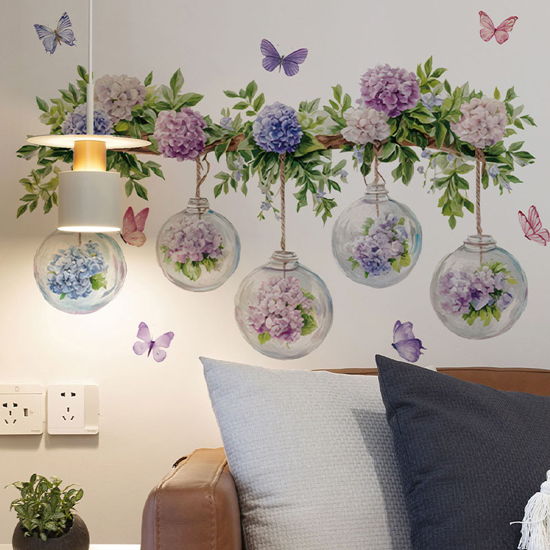1 Piece of Hydrangea Flower Wa - Flower Wall Panel ulasan dan harga