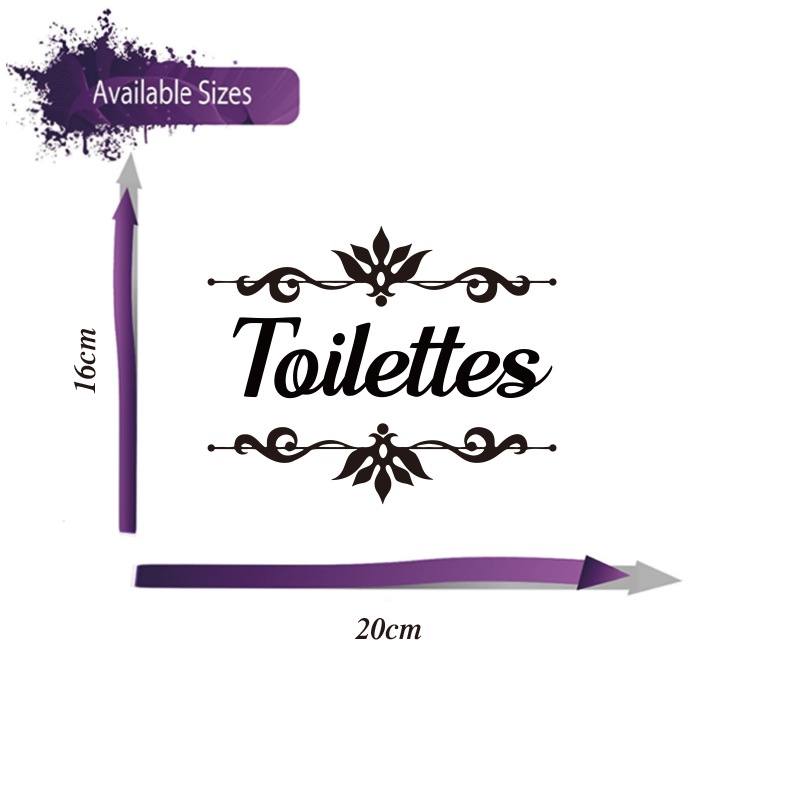 French Toilettes with Flower B - Flower Wall Panel ulasan dan harga
