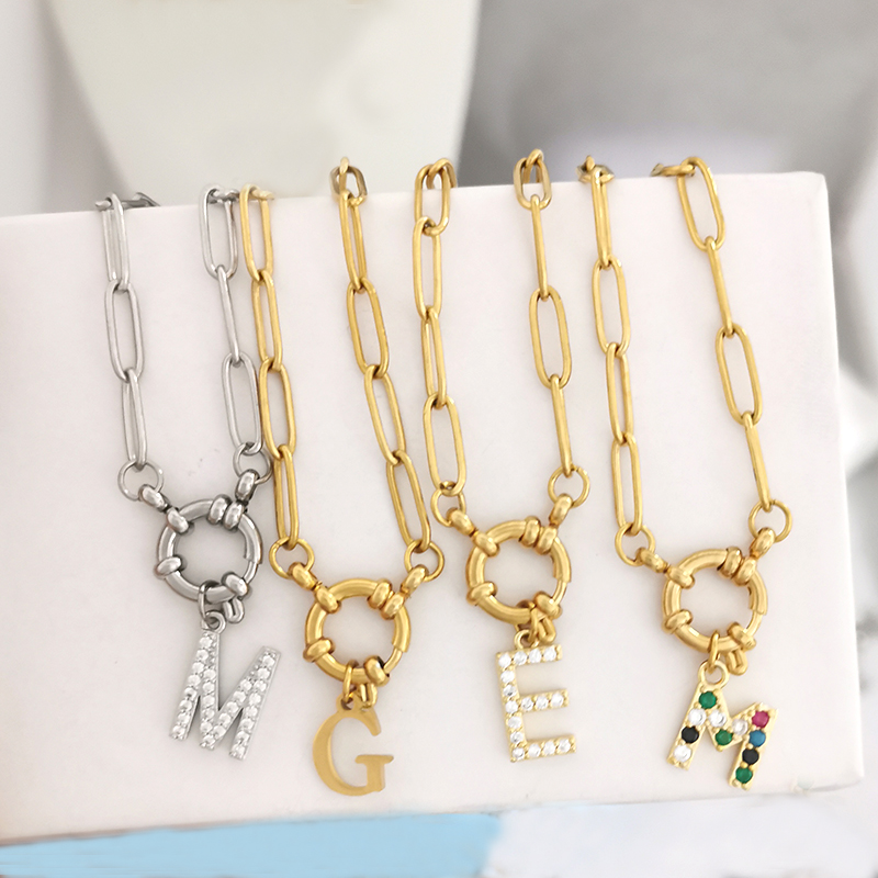 Initial Charm A-Z Letters Neck - Event Z ulasan dan harga