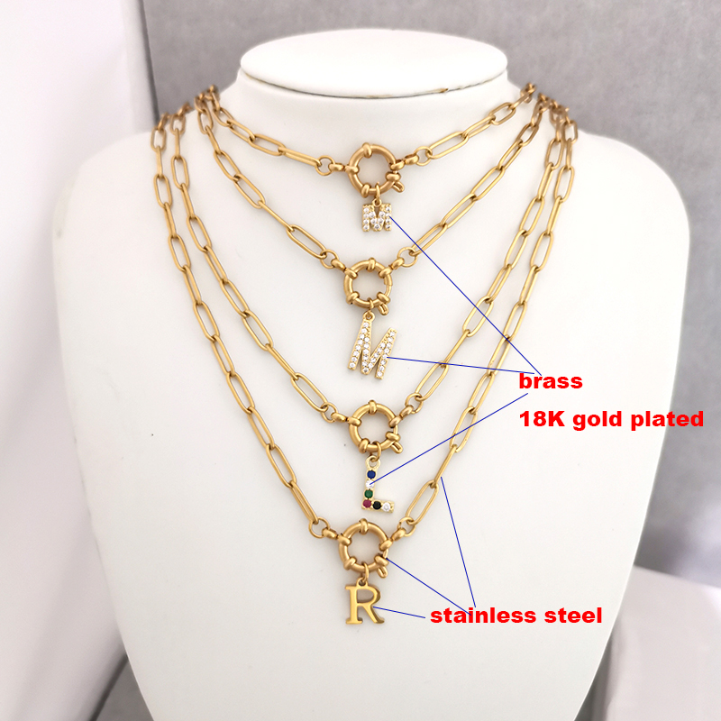 Initial Charm A-Z Letters Neck - Event Z ulasan dan harga
