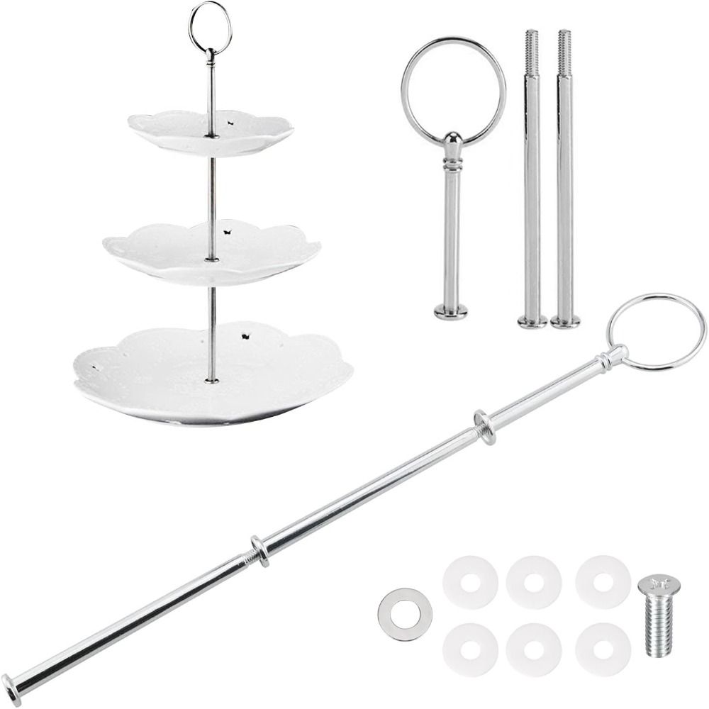 Hardware 2 Tier Cake Plate Sta - Cupcake Stand Tier ulasan dan harga