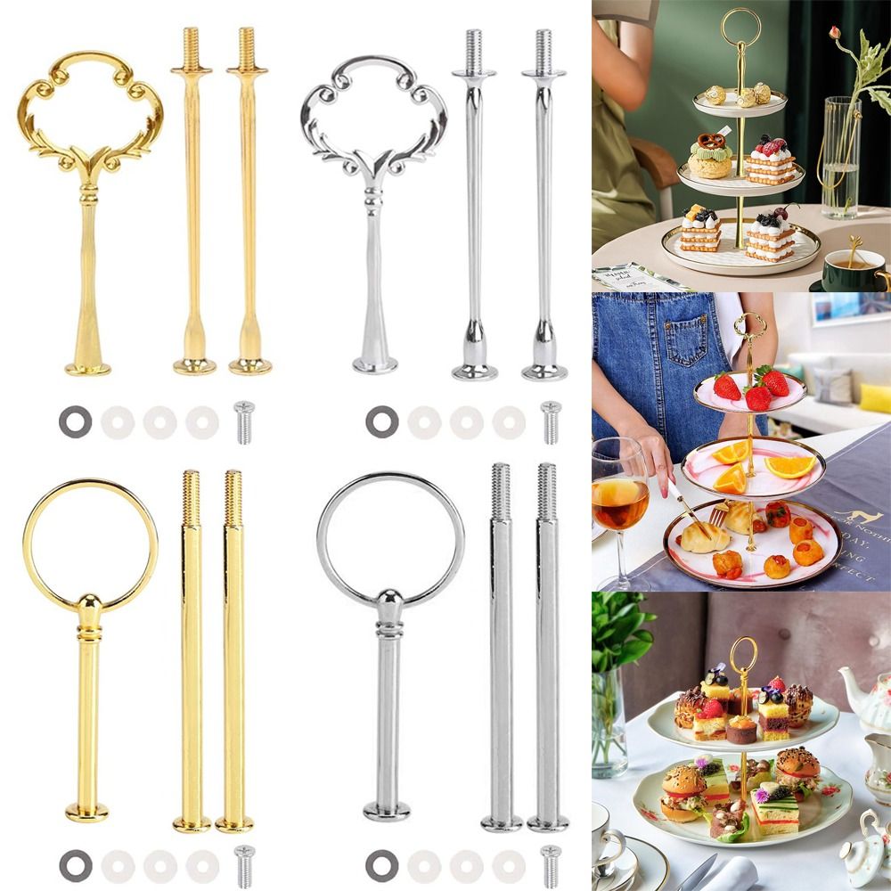 Hardware 2 Tier Cake Plate Sta - Cupcake Stand Tier ulasan dan harga