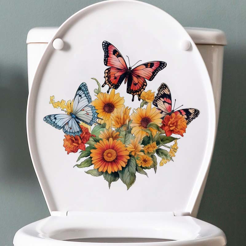 Rural Style Flower Watercolor  - Flower Wall Panel ulasan dan harga