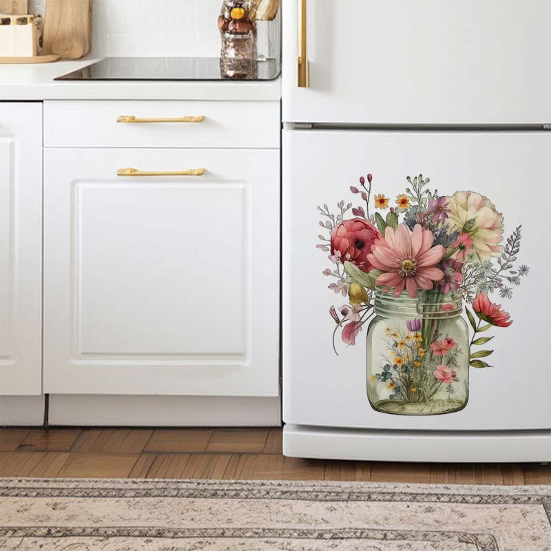 Rural Style Flower Watercolor  - Flower Wall Panel ulasan dan harga
