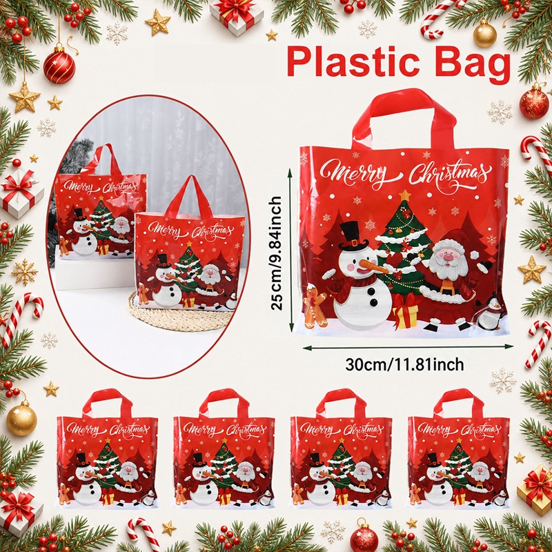 5pcs Christmas Reusable Gift B - Event Party Shop ulasan dan harga