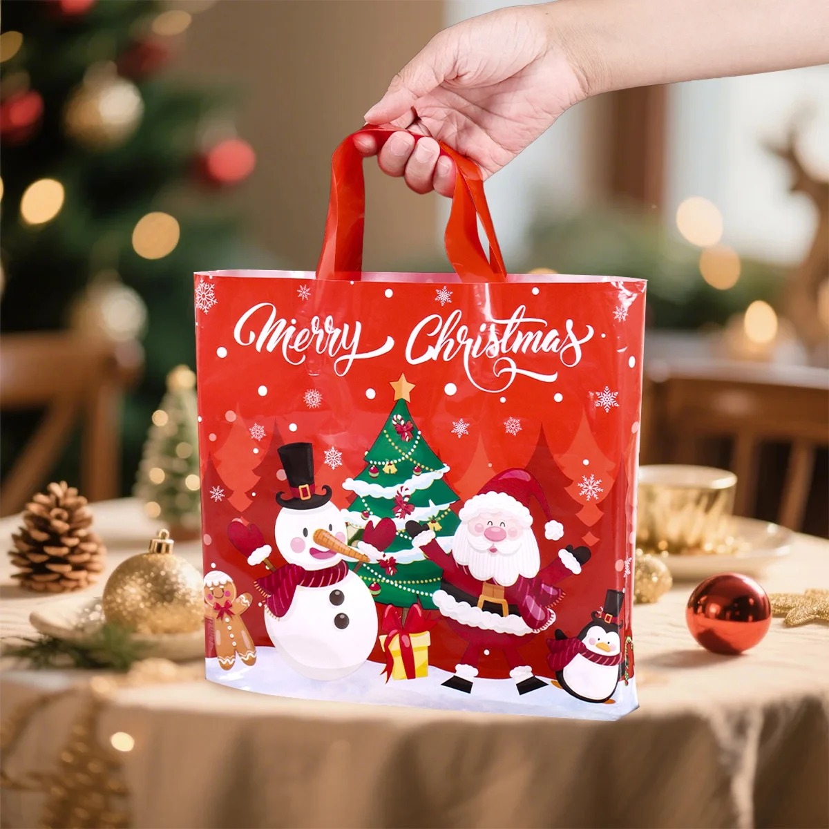 5pcs Christmas Reusable Gift B - Event Party Shop ulasan dan harga