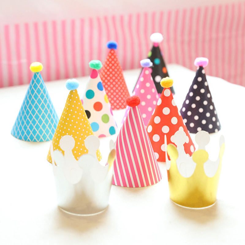 11Pcs/Bag Happy Birthday Party - Party Hat Cone ulasan dan harga