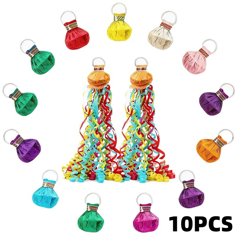10PCS Colorful Hand Throw Conf - Confetti Cannon Tube ulasan dan harga