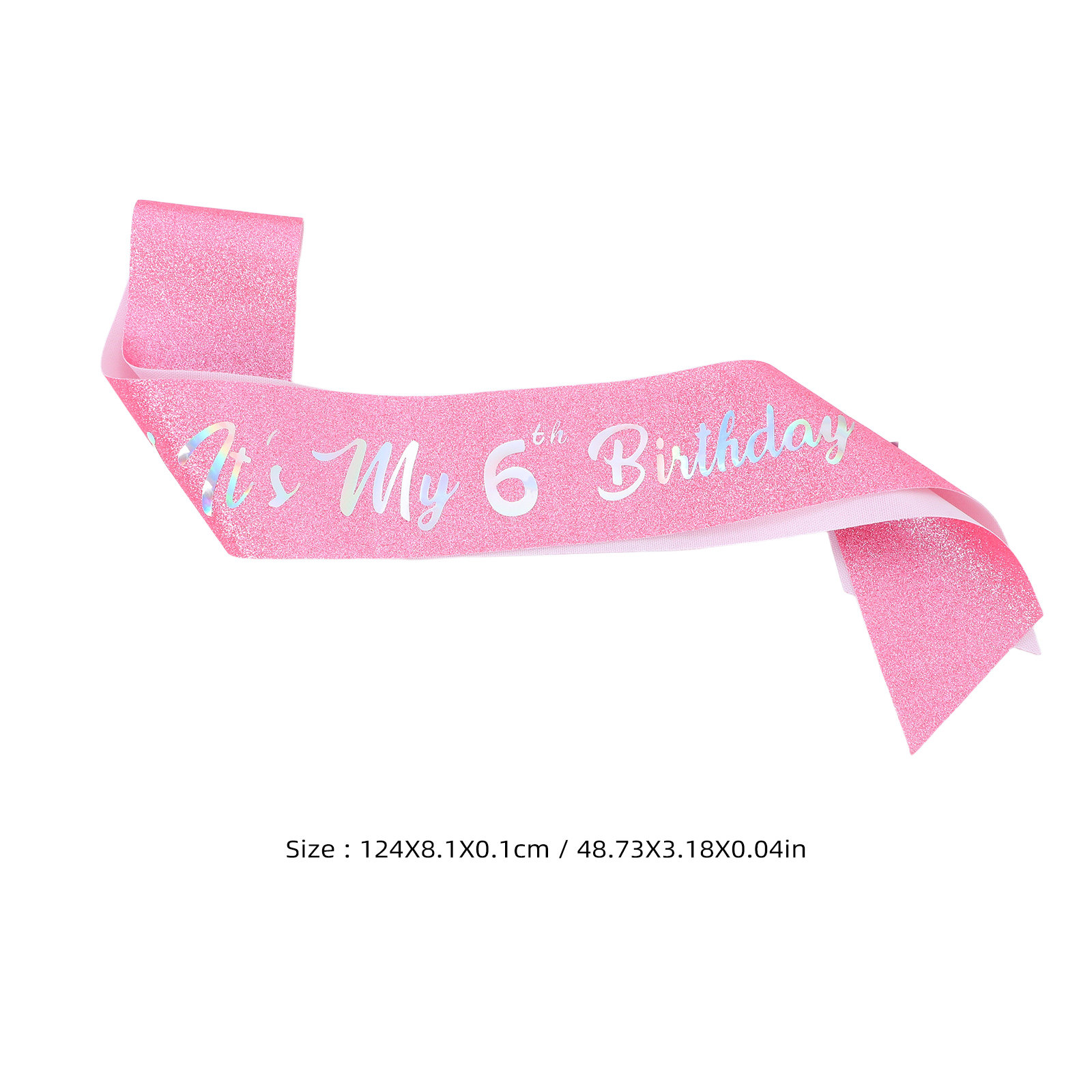 5Pcs It's My Birthday Pink Gli - Birthday Sash Glitter ulasan dan harga
