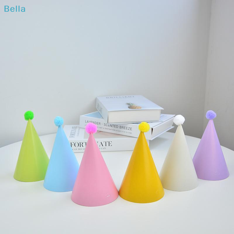 〔M〕5/6/9/12Pcs Cone Birthday P - Party Hat Cone ulasan dan harga
